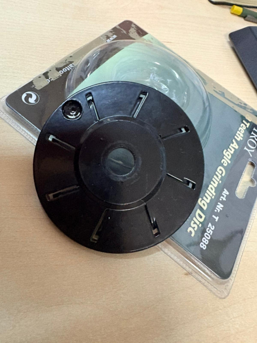 Disc sculptat si scobit in lemn pentru polizor unghiular 25088, Ø90x14 mm, 8 dinti [3]