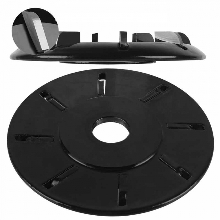 Disc sculptat si scobit in lemn pentru polizor unghiular 25088, Ø90x14 mm, 8 dinti [6]