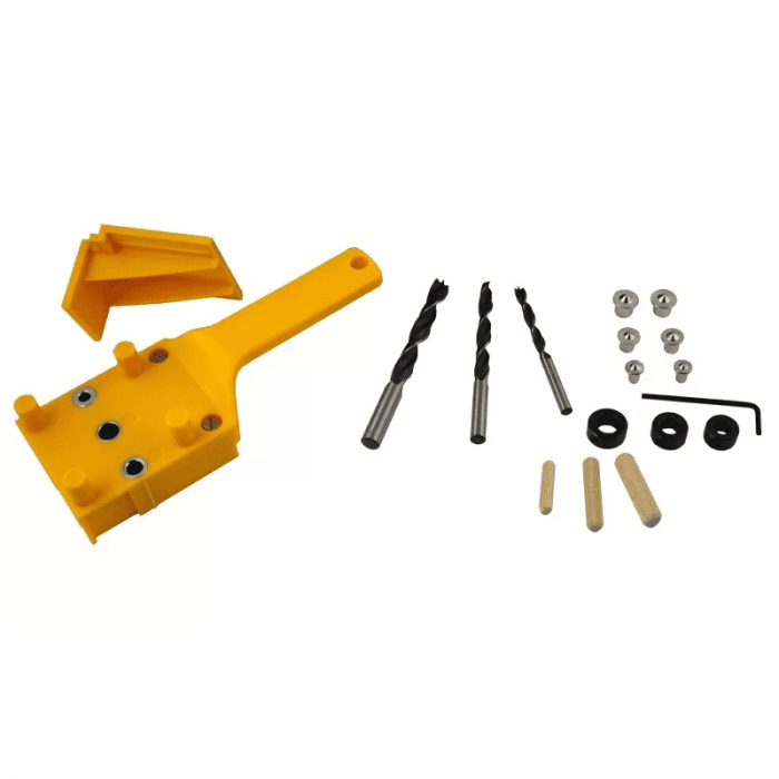 Sistem de ghidare pentru gaurire la unghi in lem Wert 2536, Ø6-10 mm [2]