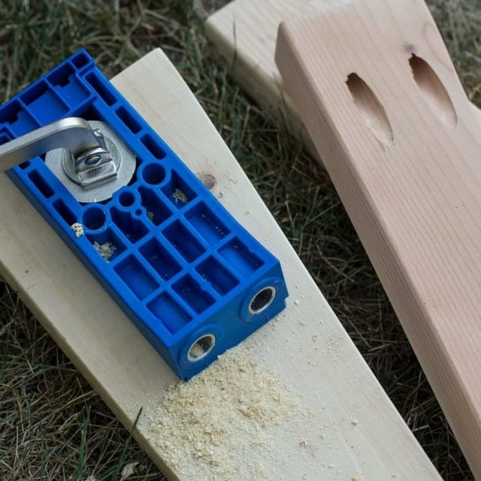 Dispozitiv de ghidare pentru gaurire la unghi in lemn HD Kreg KJHD [10]