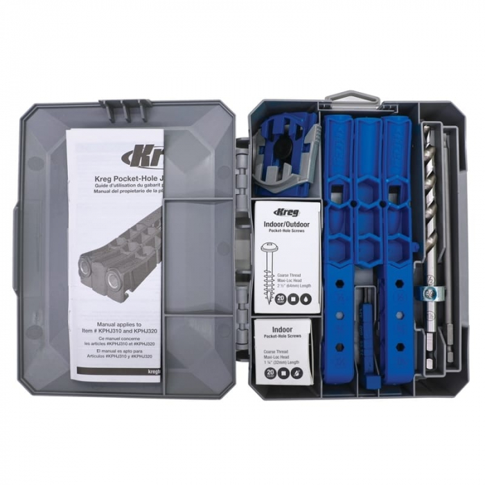 Dispozitiv de ghidare pentru gaurire la unghi in lemn Jig 320 Kreg KPHJ320-INT [6]