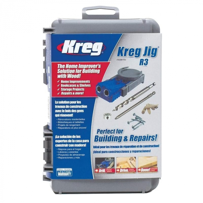 Dispozitiv de ghidare pentru gaurire la unghi in lemn Jig R3 Kreg R3-INT [12]