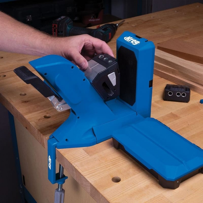 Dispozitiv de ghidare pentru gaurire la unghi in lemn Micro Pocket Kreg KPHA730 [4]