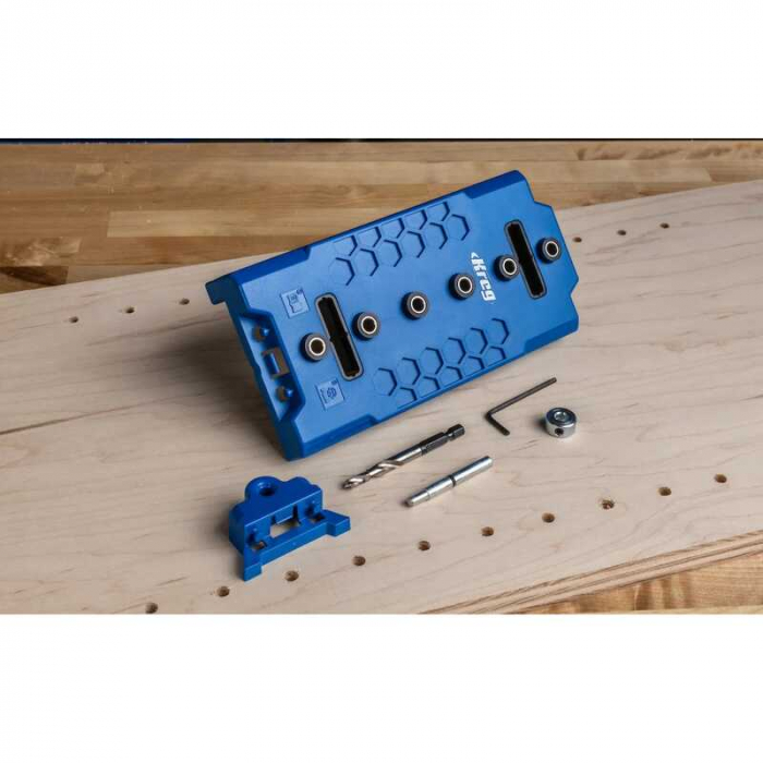 Dispozitiv de ghidare pentru gaurire suporti polita Shelf Pin Jig Kreg KMA3232 [5]