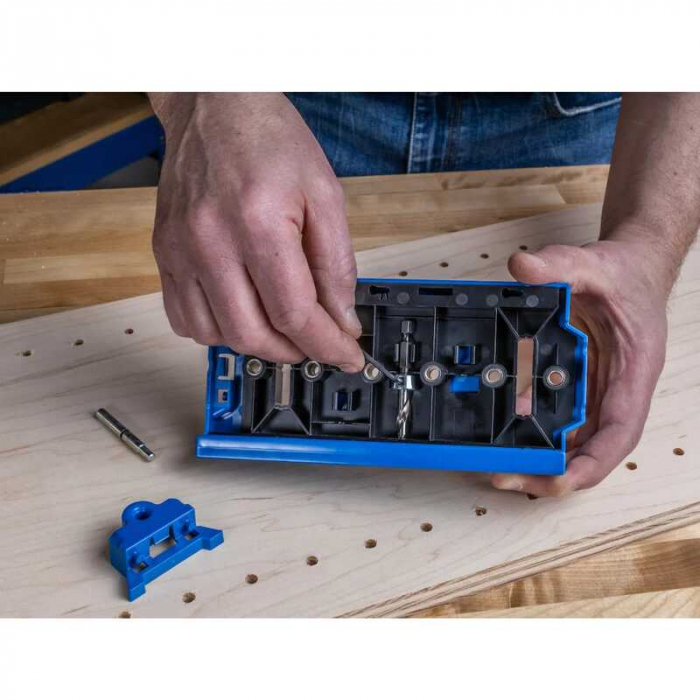 Dispozitiv de ghidare pentru gaurire suporti polita Shelf Pin Jig Kreg KMA3232 [7]
