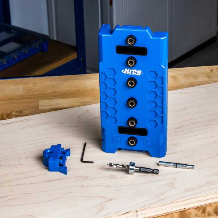 Dispozitiv de ghidare pentru gaurire suporti polita Shelf Pin Jig Kreg KMA3232-INT [4]