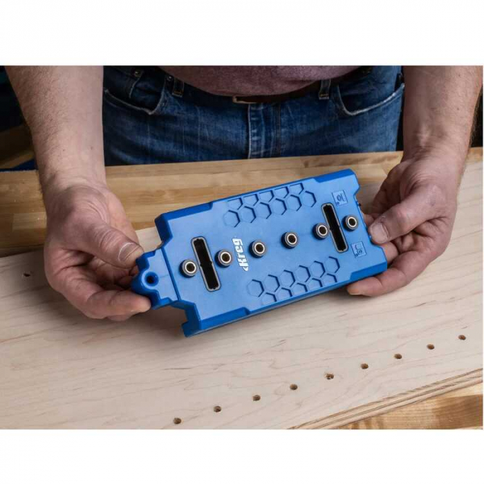 Dispozitiv de ghidare pentru gaurire suporti polita Shelf Pin Jig Kreg KMA3232-INT [8]