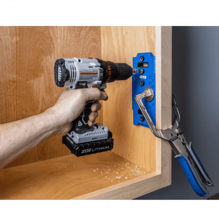 Dispozitiv de ghidare pentru gaurire suporti polita Shelf Pin Jig Kreg KMA3232 [15]