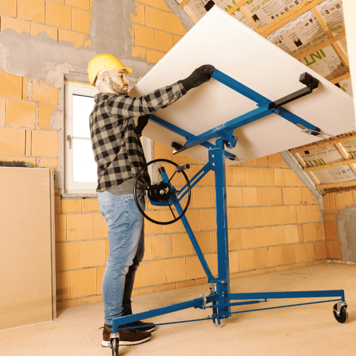 Dispozitiv de ridicat placi de gips-carton TBL400 Scheppach 5902001901, 68 Kg [2]