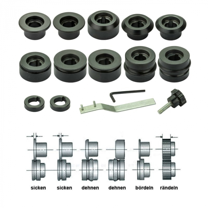 Dispozitiv manual de faltuit Dema 18519, 1 mm [5]