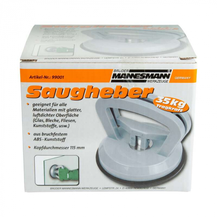 Dispozitiv pentru manipulat cu ventuza Mannesmann 99001, Ø115 mm, 1 brat [2]