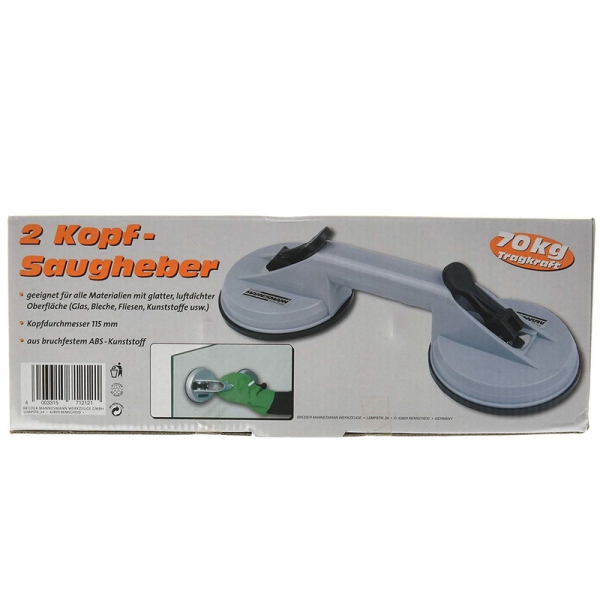 Dispozitiv pentru manipulat cu ventuza Mannesmann 99002, Ø115 mm, 2 brate [3]