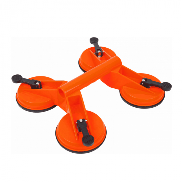 Dispozitiv pentru manipulat sticla cu patru ventuze Sturm 1077-06-04, O120 mm
