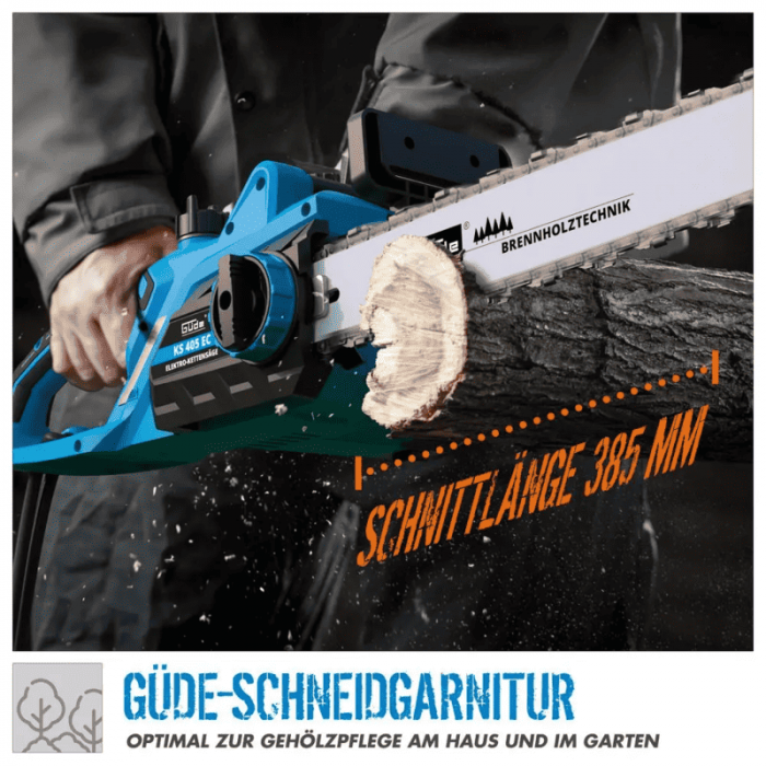 Drujba electrica Gude 95033, 2400 W, 385 mm [7]