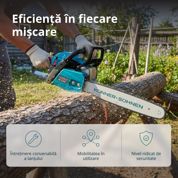 Drujbă pe benzină KS CS40G-20 [6]