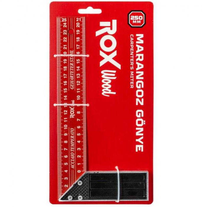 Echer metalic ROX Wood 153ROX0203, 250 mm [2]