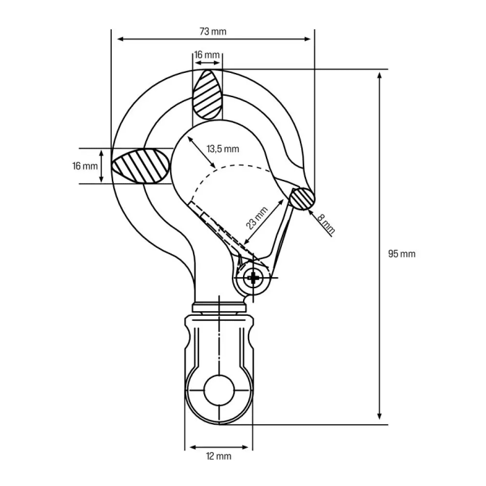 Electropalan cu lant GEKZ 300 Gude 01707, 300 Kg [5]