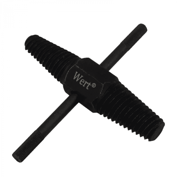 Extractor pentru tevi, surub cu cap dublu Wert 9008, 1/2"-3/4" [2]