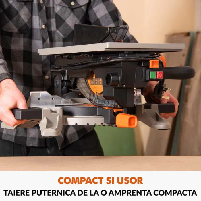 Fierastrau circular combinat cu masa R210MTS-G2 Evolution 116-0003, 1500 W, Ø210 mm [10]