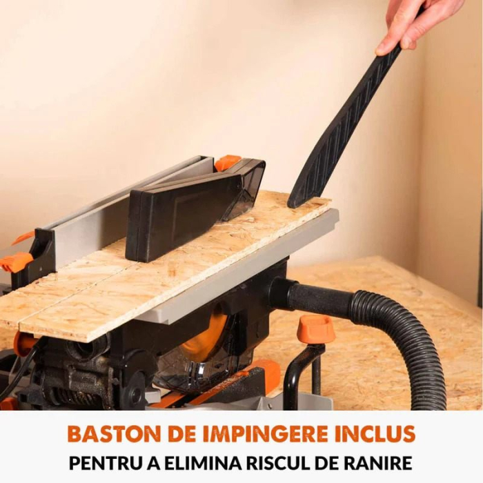 Fierastrau circular combinat cu masa R210MTS-G2 Evolution 116-0003, 1500 W, Ø210 mm [7]