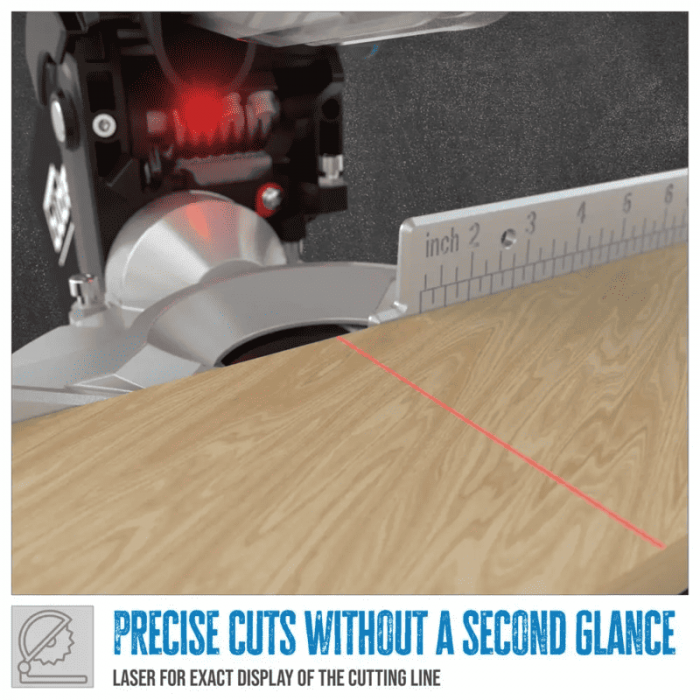 Fierastrau circular combinat de masa TKGS 254.2 Gude 55269, 1800 W, Ø254 mm [9]