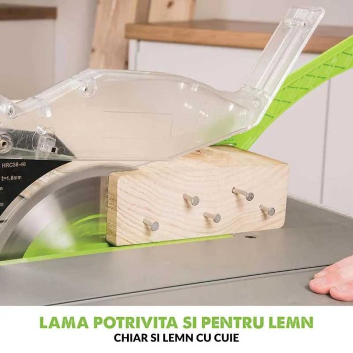 Fierastrau circular cu masa FURY 5-S Evolution 056-0003, 1500 W,  Ø255 mm [7]