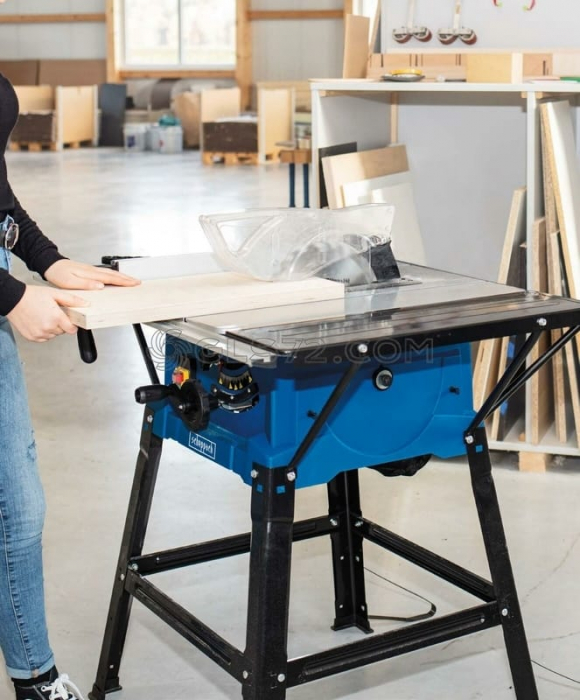 Fierastrau circular cu masa HS110 Scheppach 5901313901, 2000 W, Ø254 mm [3]