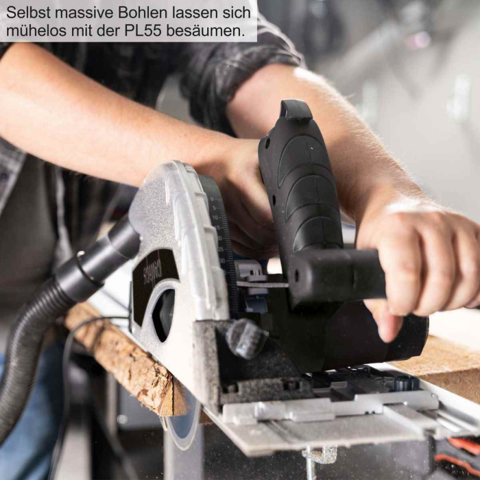 Fierastrau circular de mana cu sina de ghidaj TAS55-BE Scheppach 58018089944, 1200 W, Ø160 mm [2]