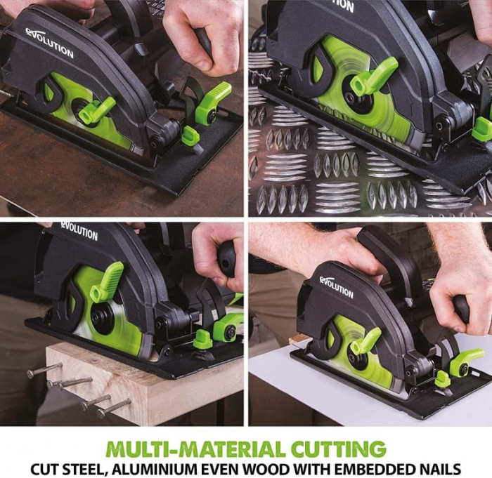 Fierastrau circular de mana F165CCSL Evolution 026-0008, 1200 W,  Ø165 mm [4]