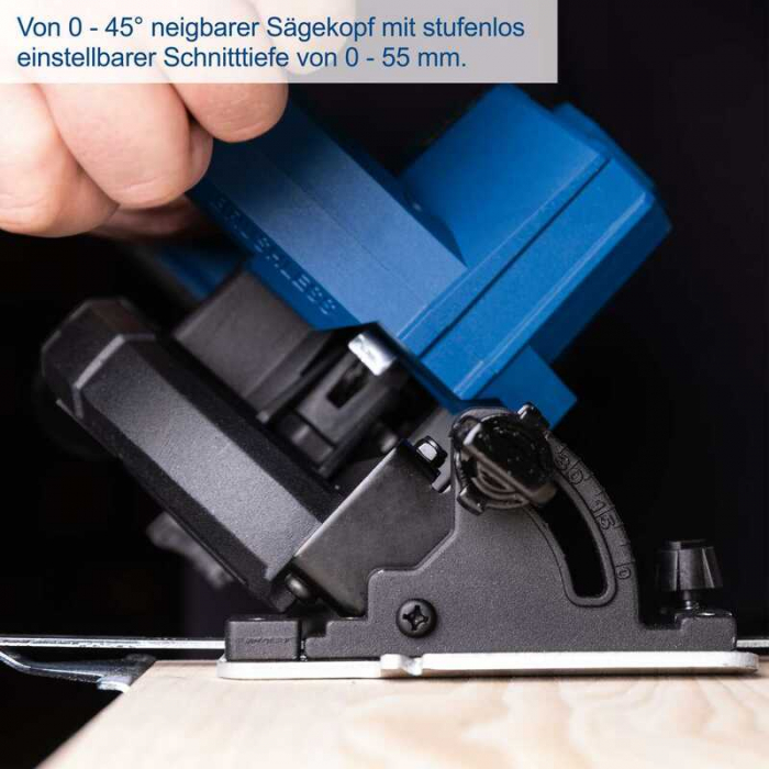 Fierastrau circular de mana fara acumulator BC-HCS165-X Scheppach 5901816900, 20 V, Ø165 mm [2]