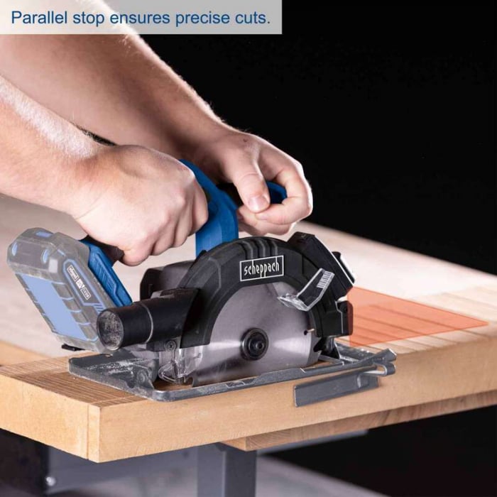 Fierastrau circular de mana fara acumulator C-HCS165-X Scheppach 5901815900, 20 V, Ø165 mm [2]