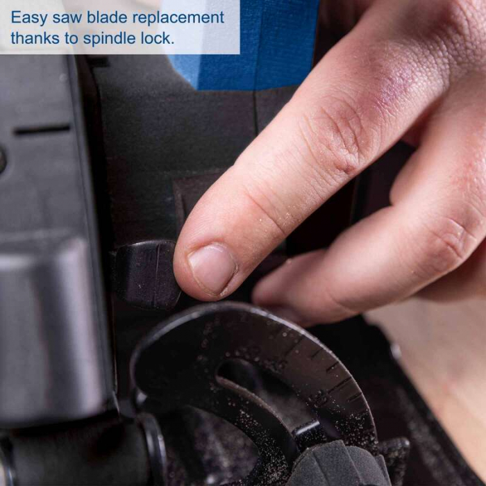 Fierastrau circular de mana fara acumulator C-HCS165-X Scheppach 5901815900, 20 V, Ø165 mm [4]