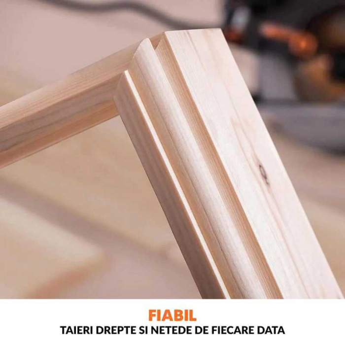 Fierastrau circular de mana fara sina de ghidaj R185CCSX+EU Evolution 027-0003A, 1600 W, Ø185 mm [3]