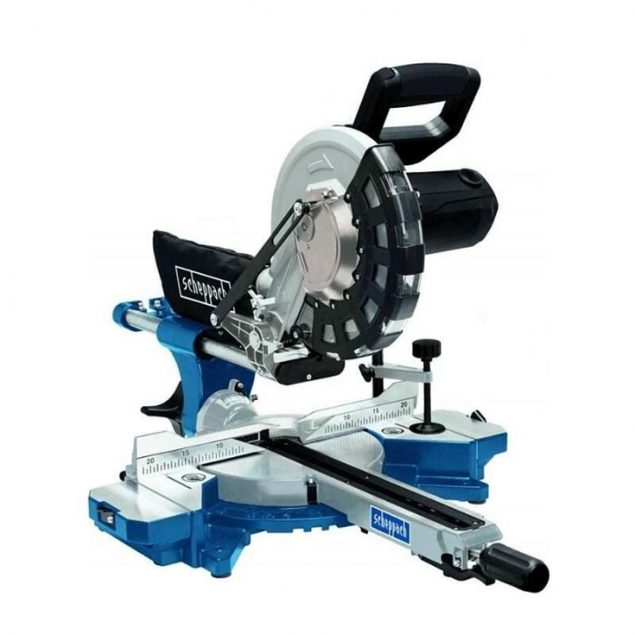 Fierastrau circular de masa culisant cu laser HM254 Scheppach 5901216901, 2000 W, Ø255 mm [2]