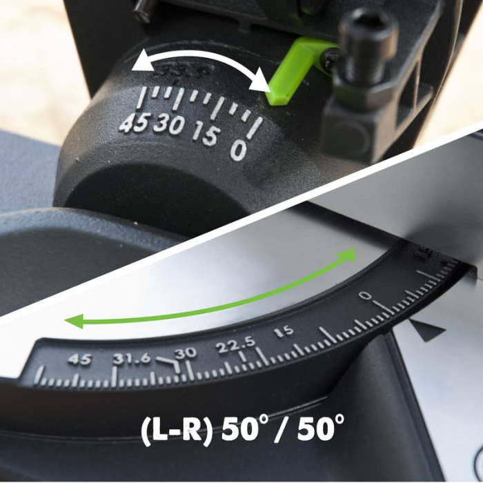 Fierastrau circular de masa multifunctional Fury F210CMS Evolution 046-0008, 1200 W, Ø210 mm [6]