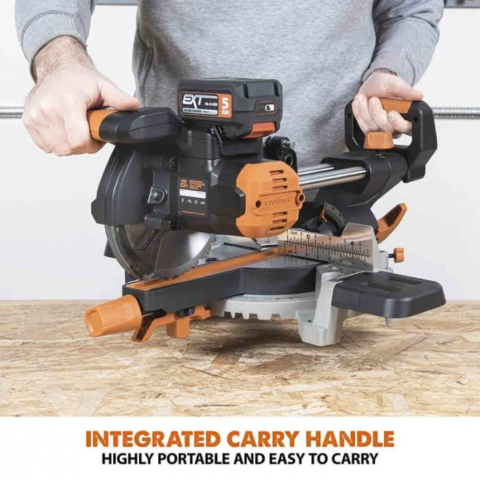 Fierastrau circular de masa multifunctional cu acumulator R185SMS-Li Evolution 064-0001B, 18 V, Ø185 mm [4]