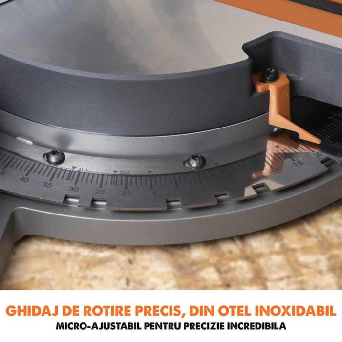 Fierastrau circular de masa multifunctional cu acumulatori, inclinare in ambele sensuri R255SMS-DB Li Evolution 100-0001B, 18 V, Ø255 mm [10]