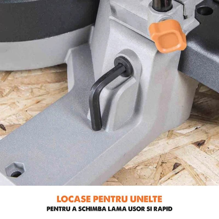 Fierastrau circular de masa multifunctional cu acumulatori, inclinare in ambele sensuri R255SMS-DB Li Evolution 100-0001B, 18 V, Ø255 mm [9]