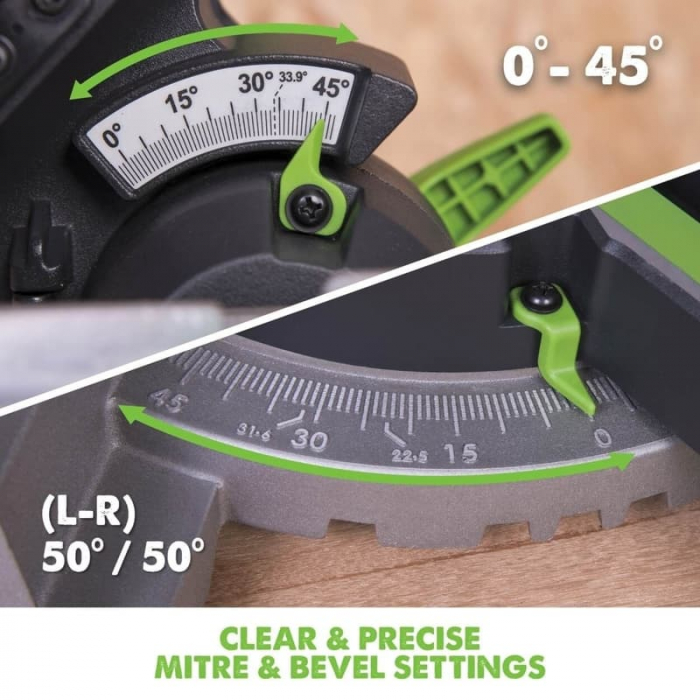 Fierastrau circular de masa multifunctional F210SMS Evolution 048-0008, 1200 W, Ø210 mm [6]