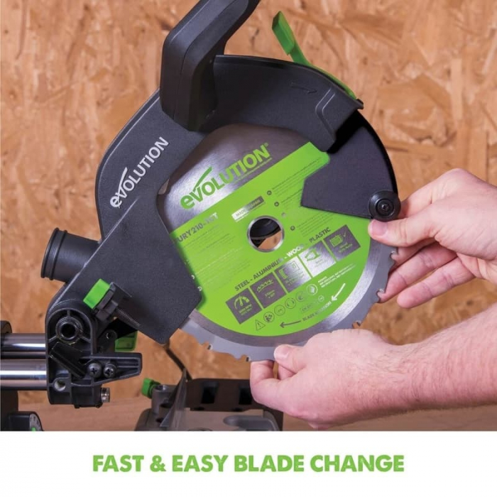 Fierastrau circular de masa multifunctional F210SMS Evolution 048-0008, 1200 W, Ø210 mm [8]