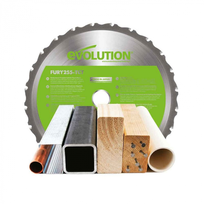 Fierastrau circular de masa multifunctional F255SMS EU Evolution 052-0008, 1600 W, Ø255 mm [2]