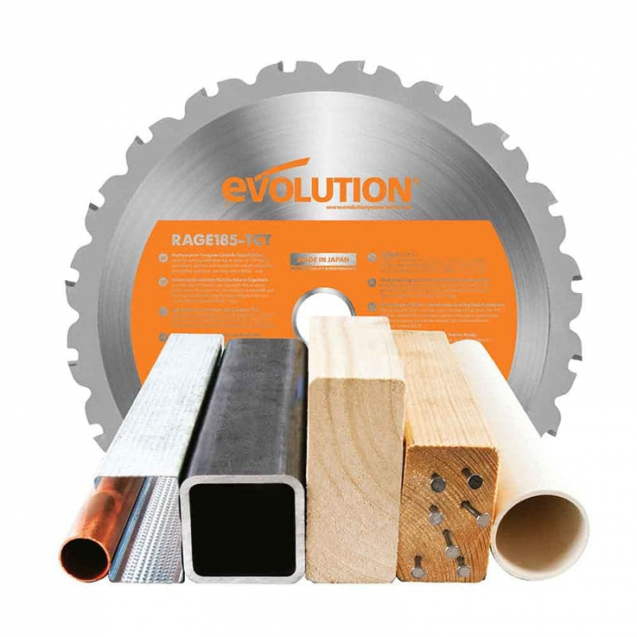 Fierastrau circular de masa multifunctional R185SMS+ Evolution 047-0003A, 1200 W, Ø185 mm [20]