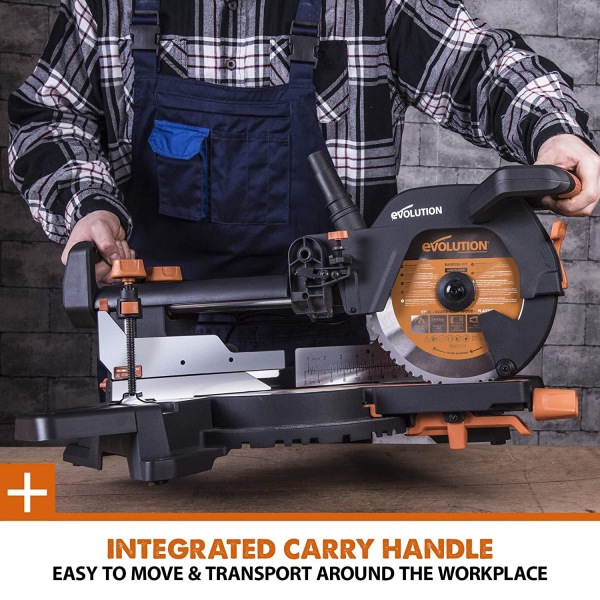 Fierastrau circular de masa multifunctional R185SMS+ Evolution 047-0003A, 1200 W, Ø185 mm [18]