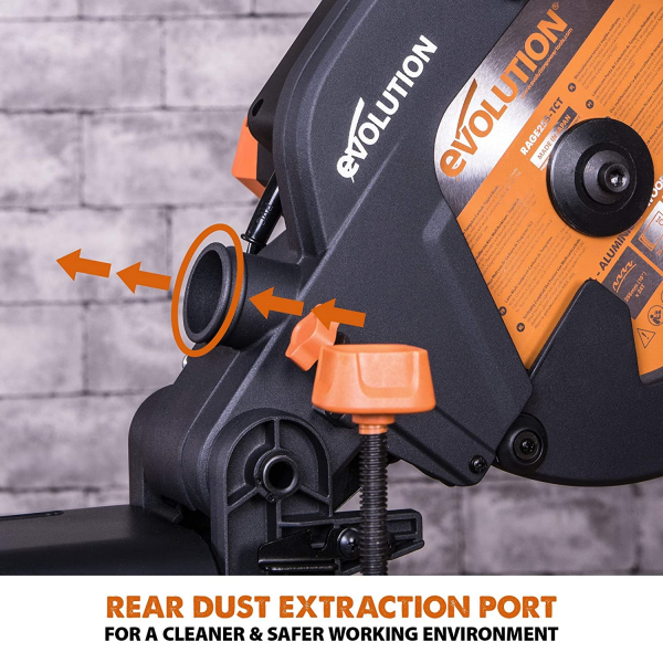 Fierastrau circular de masa multifunctional R185SMS+ Evolution 047-0003A, 1200 W, Ø185 mm [16]