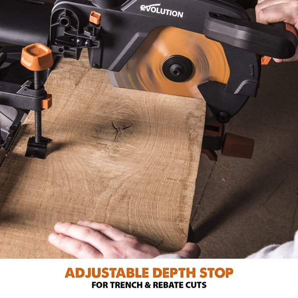 Fierastrau circular de masa multifunctional R185SMS+ Evolution 047-0003A, 1200 W, Ø185 mm [14]