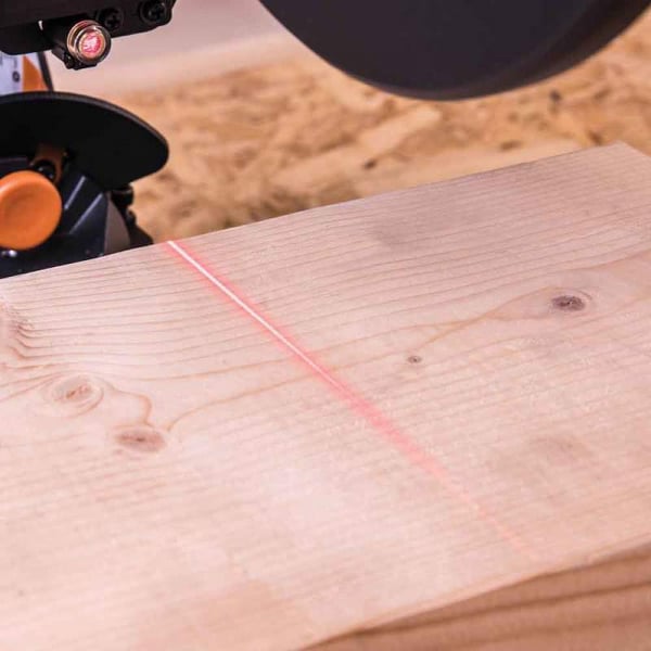 Fierastrau circular de masa multifunctional, inclinare in ambele sensuri R255SMS-DB+ Evolution 053-0003B, 2000 W, Ø255 mm [12]