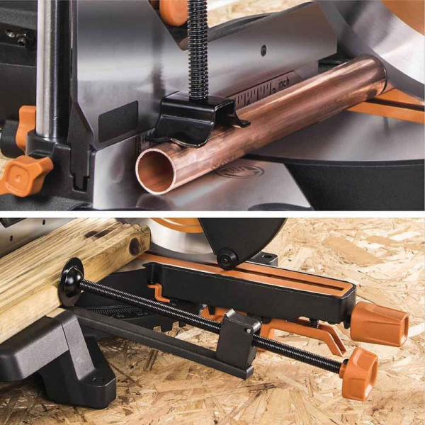 Fierastrau circular de masa multifunctional, inclinare in ambele sensuri R255SMS-DB+ Evolution 053-0003B, 2000 W, Ø255 mm [13]