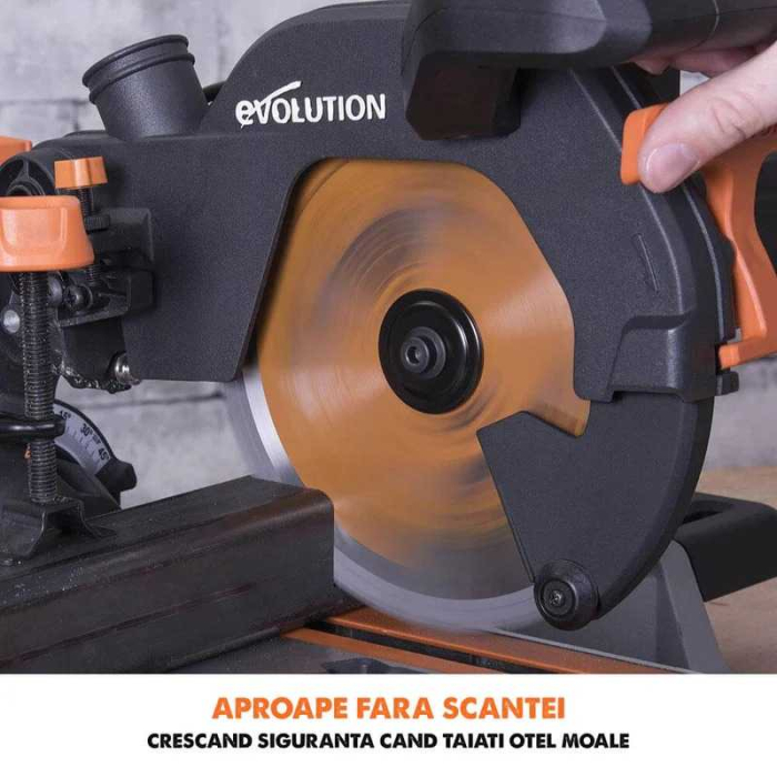 Fierastrau circular de masa multifunctional R210SMS+ Evolution 048-0003A, 1500 W, Ø210 mm [8]