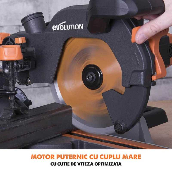 Fierastrau circular de masa multifunctional R210SMS+ Evolution 048-0003A, 1500 W, Ø210 mm [5]