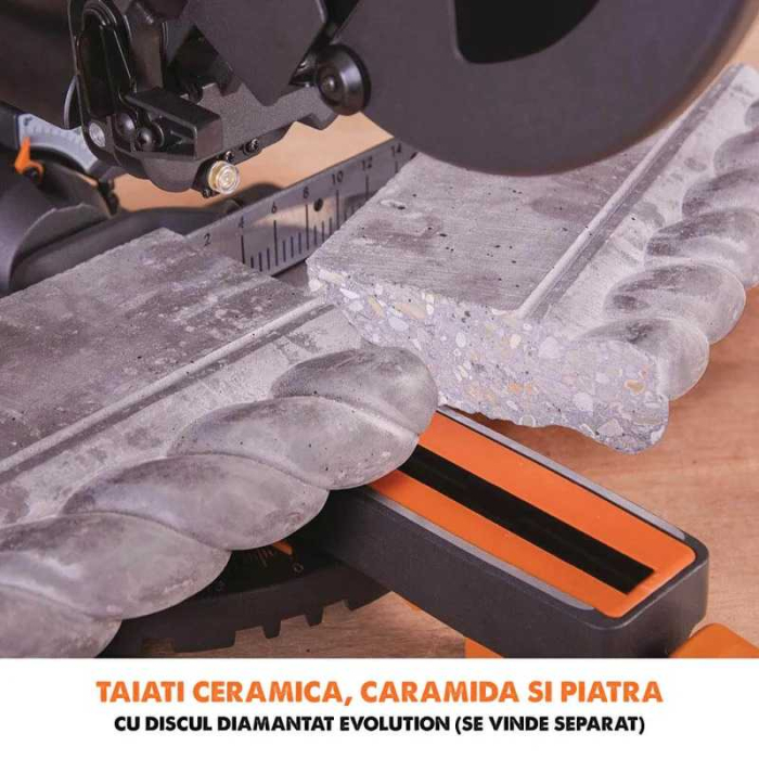 Fierastrau circular de masa multifunctional R210SMS+ Evolution 048-0003A, 1500 W, Ø210 mm [14]